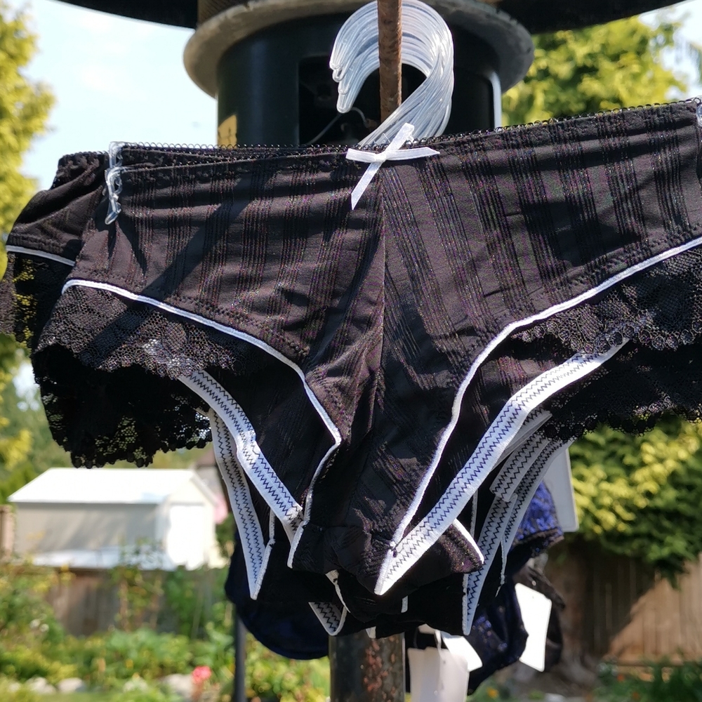 Rene Rofe Lace Trim Boy shorts